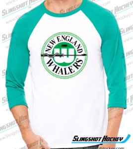 New England Whalers Raglan