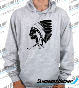 Springfield-Indians-AHL-1954-1967-heather-grey-hockey-hoodie