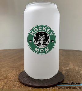 hockey-mom-frosted-glass-mug-clear