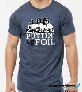 putton-on-the-foil-slap-shot-heather-navy-hockey-shirt