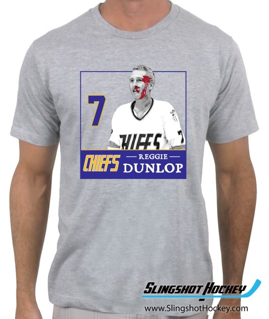 reggie-dunlop-heather-grey-slapshot-hockey-shirt