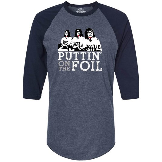 puttin-on-the-foil-34-navy-sleeve-heather-navy-raglan-tshirt-label