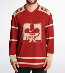 calgary-cowboys-red-front-model