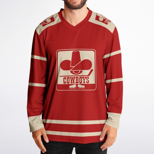 calgary-cowboys-red-front-model