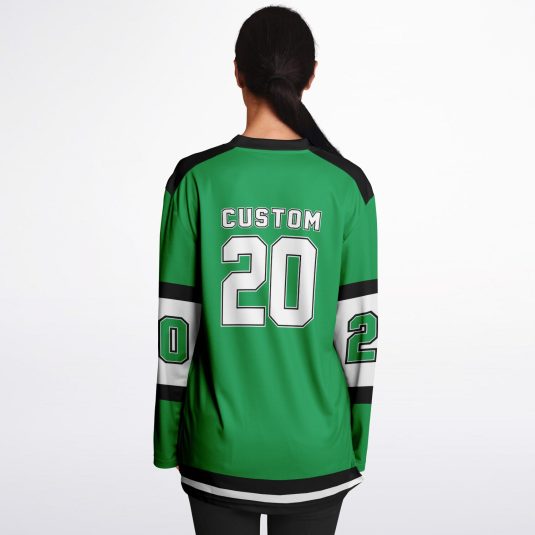 hockey-mom-coffee-green-Jersey-back