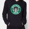 hokey-mom-coffee-Womens-Black-hockey-Hoodie copy