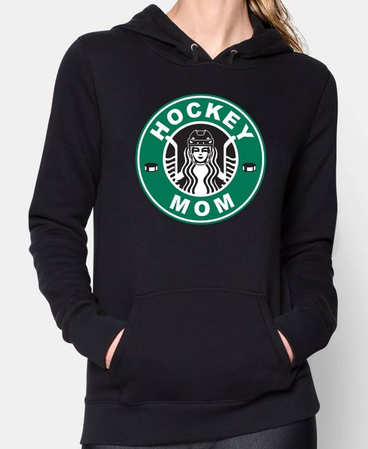 hokey-mom-coffee-Womens-Black-hockey-Hoodie copy