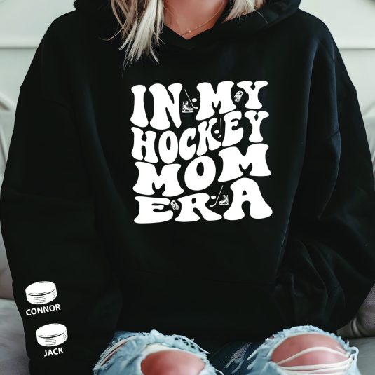 in-my-hockey-mom-era-black-hoodie