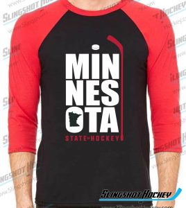 Minnesota-State-of-Hockey-raglan-black-red-slingshot-hockey
